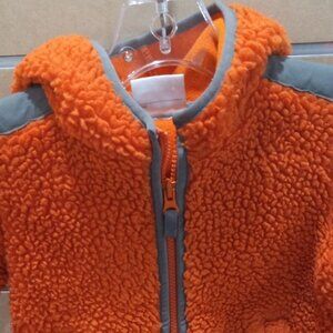 Hanna Anderson Kids Fleece Hooded Zip Up Jacket
